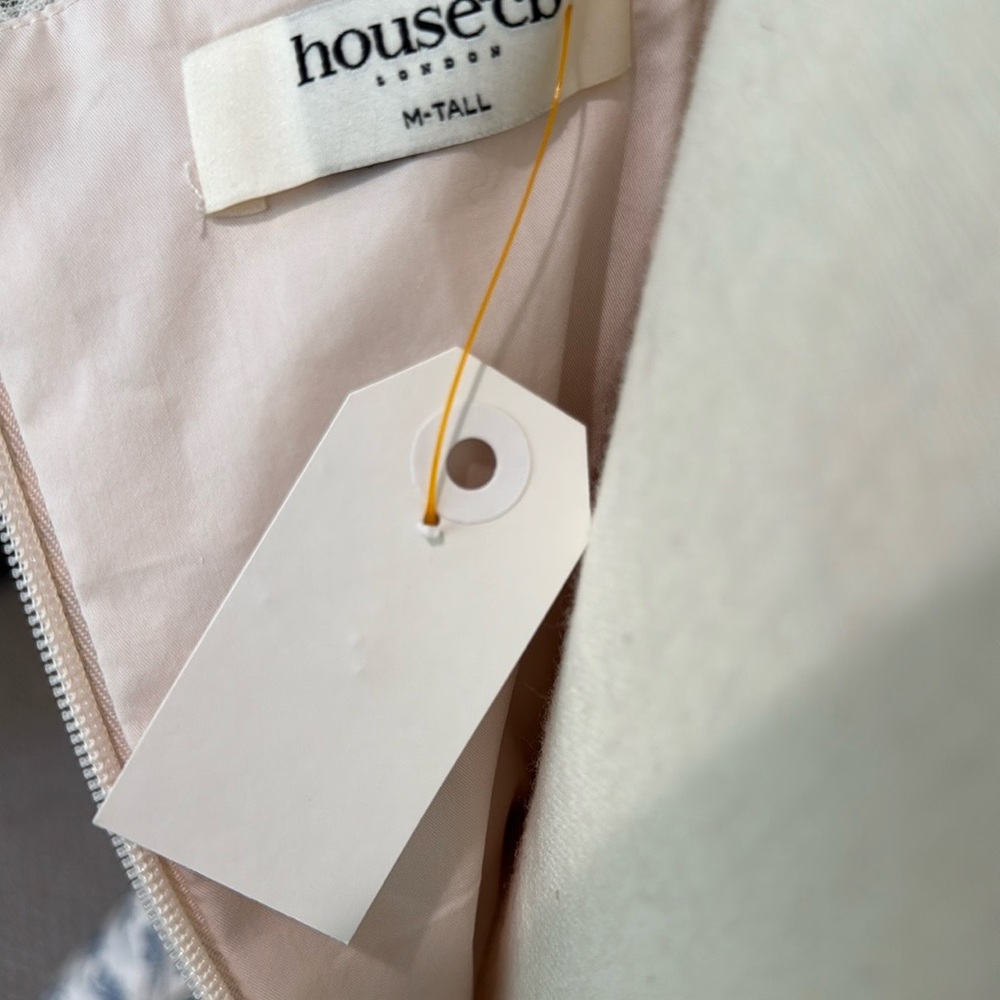 House of CB London BRIGITTE English Porcelain Print Corset Mini Dress. - Picture 13 of 13